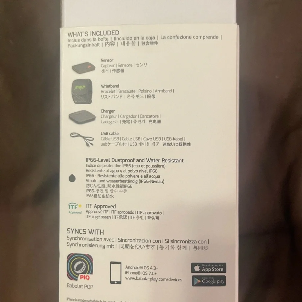 Babolat Pop-tennis performance wristband